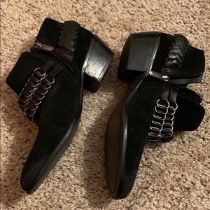 Sam Edelman Buckle Ankle Boots